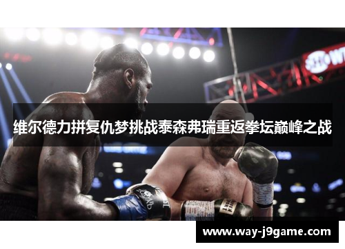 维尔德力拼复仇梦挑战泰森弗瑞重返拳坛巅峰之战 维尔德力拼复仇梦挑战泰森弗瑞重返拳坛巅峰之战